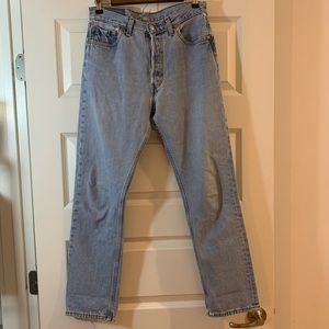 Vintage Levi’s 501 Button Fly High Waist Jeans
